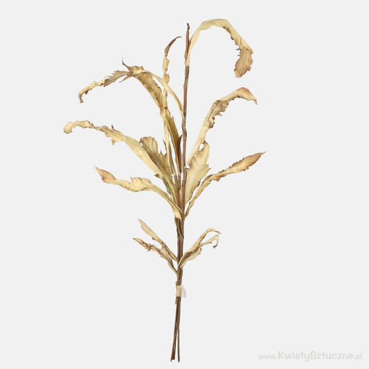 Beige maissinvarsi teko-oksat 123 cm - Tekokukat