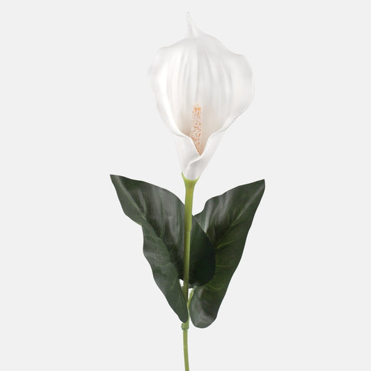 Valge kalla kunstlill 65 cm - Kunstlilled