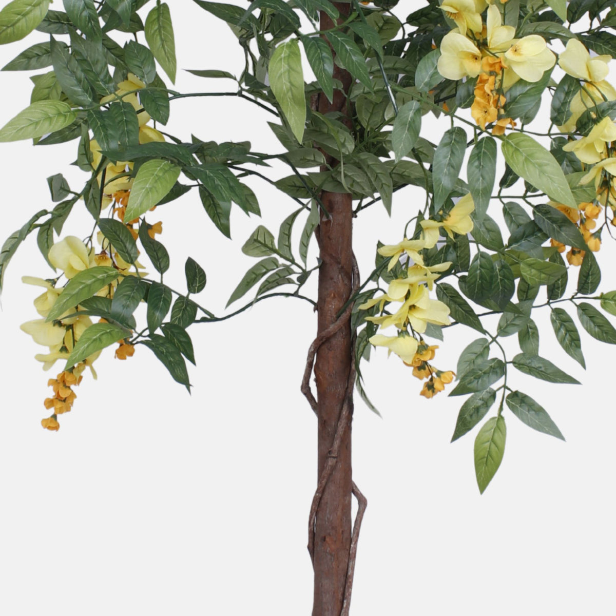 Keltainen sinisade – tekopuu, 150 cm