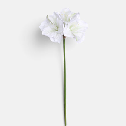 Kermanvärinen amaryllis – tekokukka, 82 cm