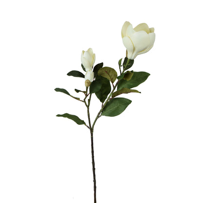 Kermanvärinen magnolia – tekokukka, 82 cm