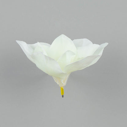Kermanvärinen magnolia – tekokukkapää, 6 cm, 12 kpl