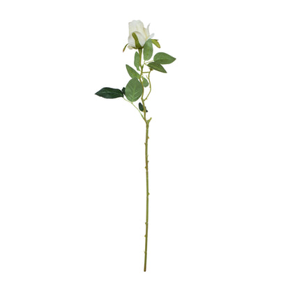 Kermanvärinen tekoruusun kukkavarsi, 67 cm