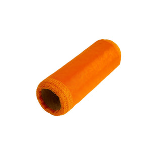 Oranssi organzakangas 12 cm × 9,14 m