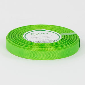 Limenvihreä ripsinauha 12 mm × 22,86 m