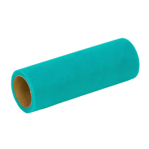 Turkoosinvihreä tylli 15 cm × 9,14 m