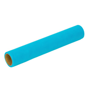 Turkoosi tylli 30 cm × 9,14 m
