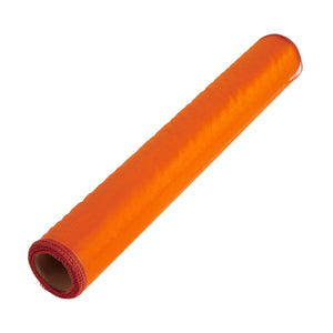 Oranssi organzakangas 40 cm × 9,14 m
