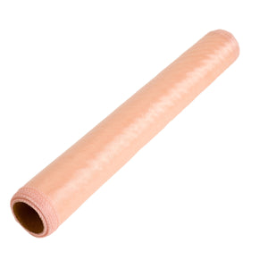 Vaaleanpunainen organzakangas 40 cm × 9,14 m