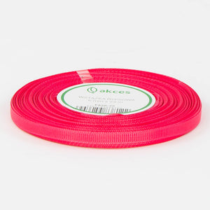 Kirkkaanpinkki ripsinauha 6 mm × 22,86 m