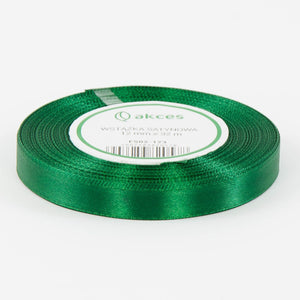 Pullonvihreä satiininauha 12 mm × 32,92 m