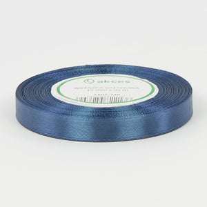 Teräksensininen satiininauha 12 mm × 32,92 m