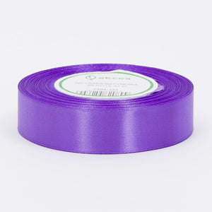 Liila satiininauha 25 mm × 32,92 m