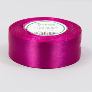 Purppuranroosa satiininauha 38 mm × 32,92 m