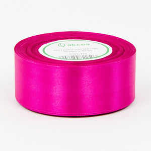 Kirkkaanpinkki satiininauha 38 mm × 32,92 m