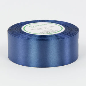 Teräksensininen satiininauha 38 mm × 32,92 m