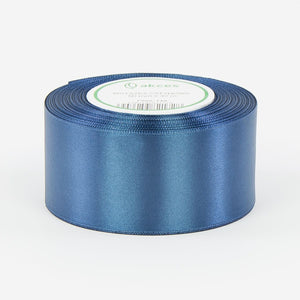 Teräksensininen satiininauha 50 mm × 32,92 m