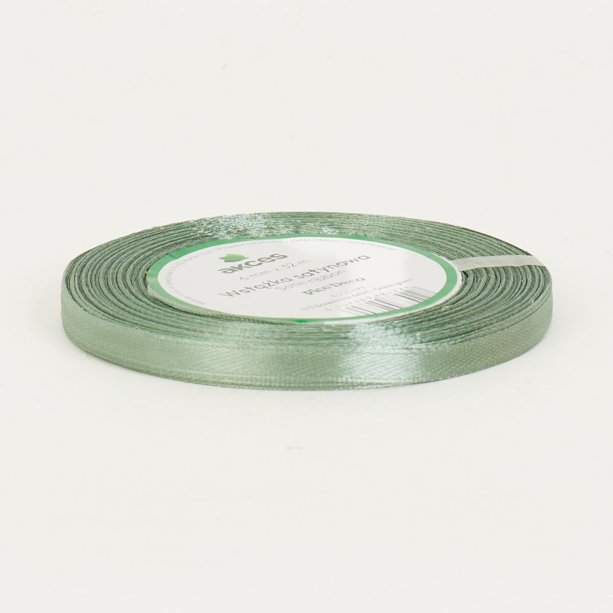 Koristenauha, satiini, 6 mm