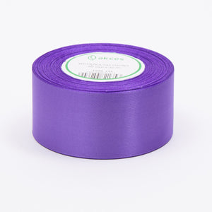 Liila satiininauha 75 mm × 25 m