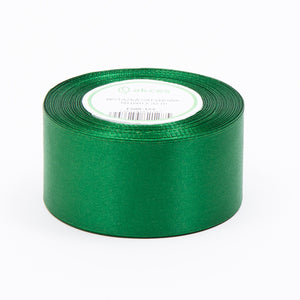 Pullonvihreä satiininauha 75 mm × 25 m