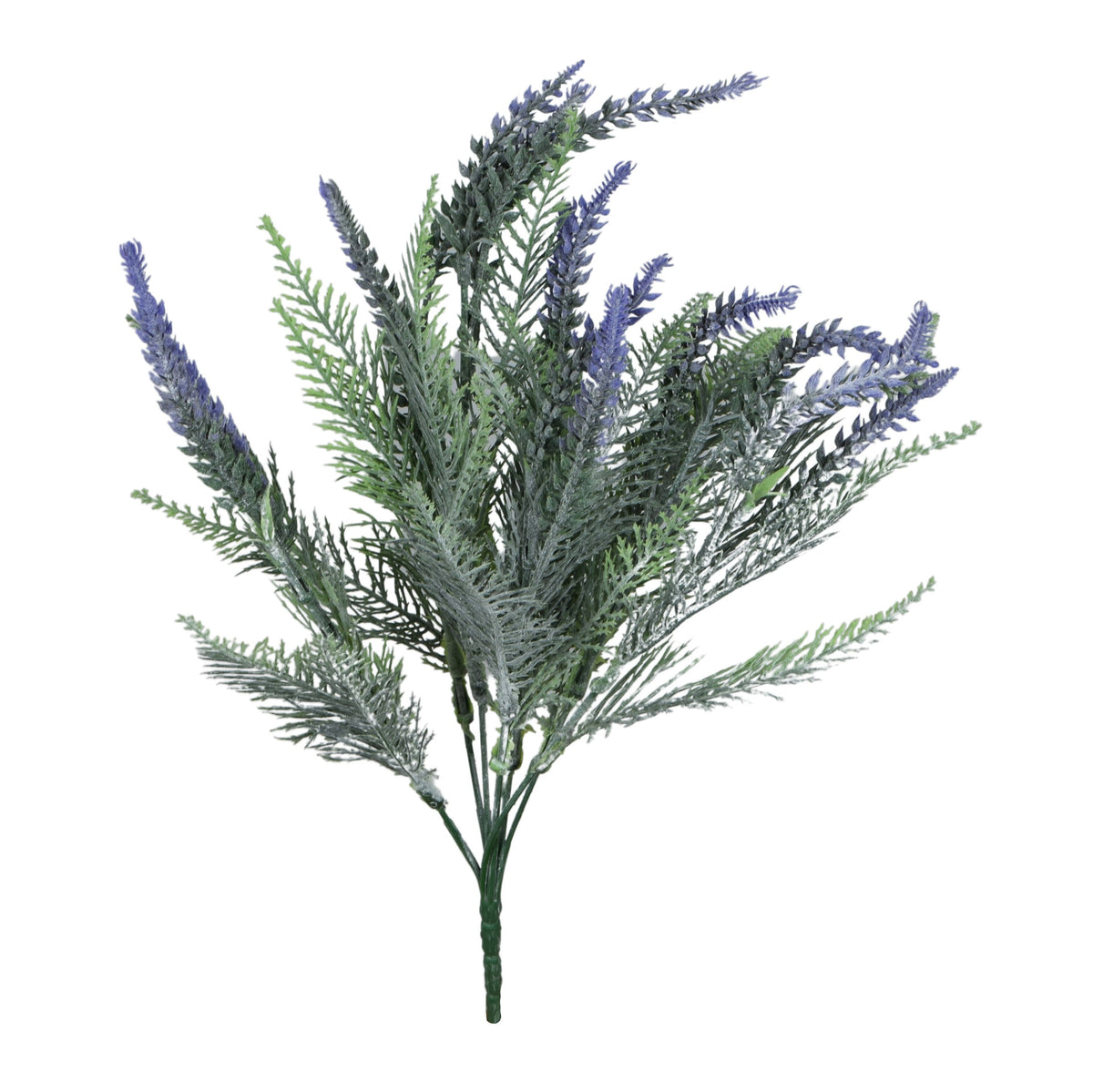 Laventelinvärinen tekolaventelin kimppu, 41 cm