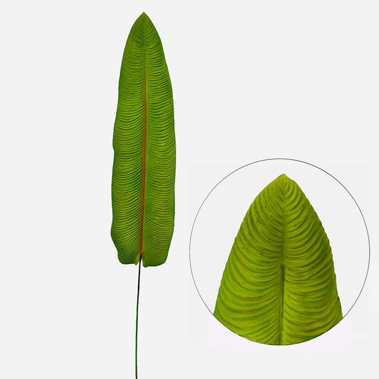 Kumipintainen banaanipuun lehti tekokasvi 103 cm - Tekokukat