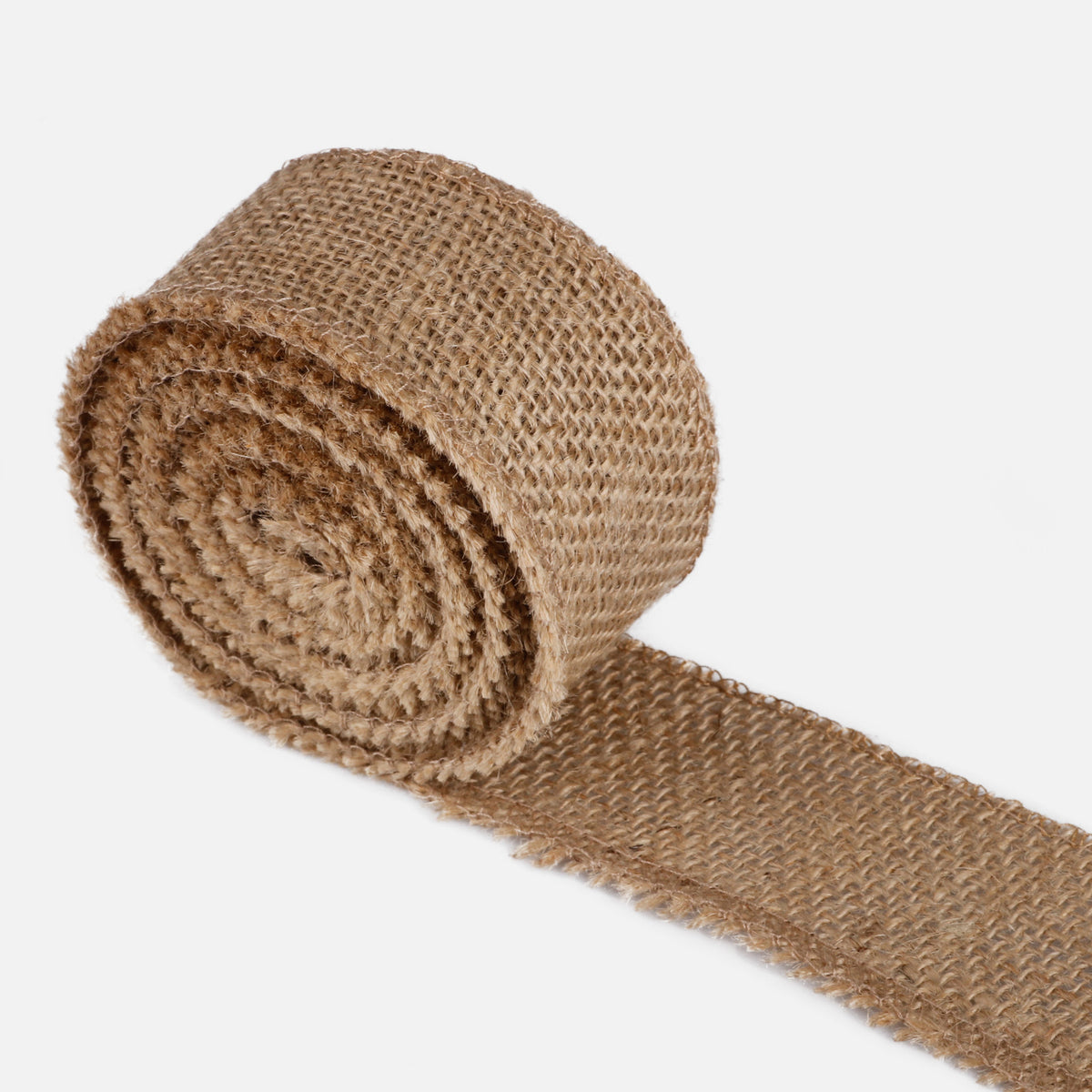 Luonnonväri koristenauha, juutti, 5 cm