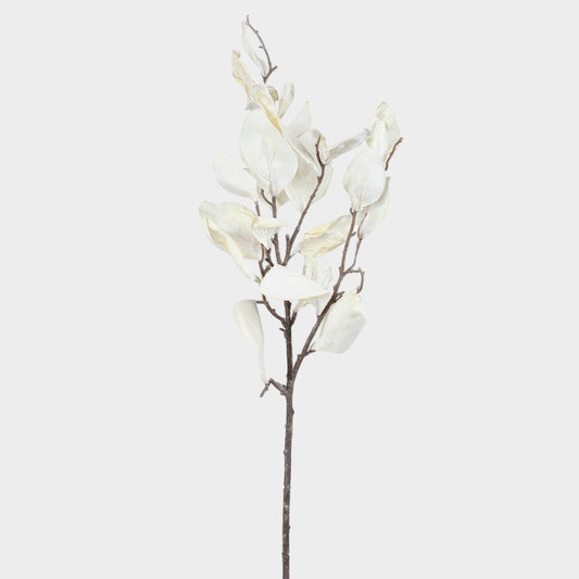 Kermanvärinen magnoliaoksa 80 cm - Tekokukat