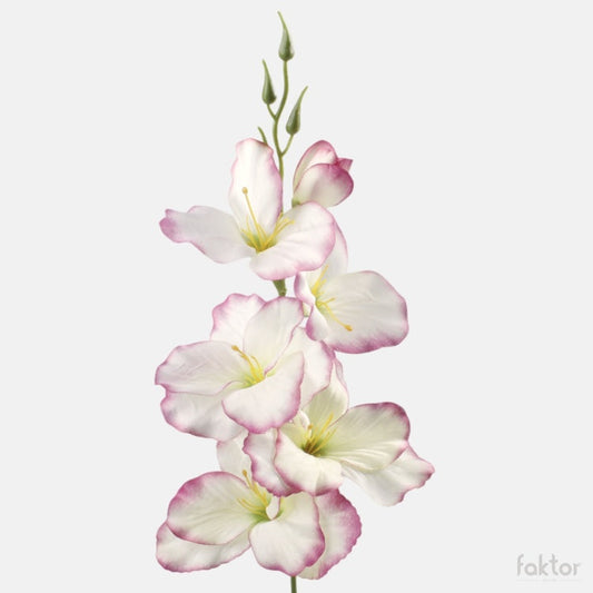 Kermanvärinen gladiolus satiini 55 cm - Tekokukat