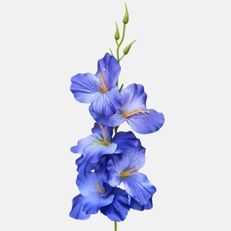 Safiirsinine gladiool kunstlill satiin 55 cm - Kunstlilled