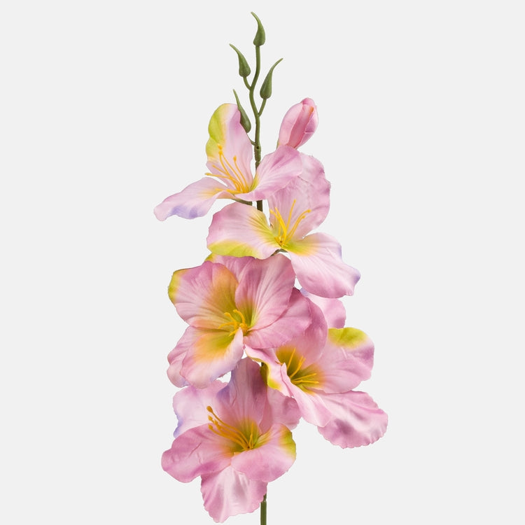 Malvanvärinen satiini-gladiolus tekokukka 55 cm - Tekokukat