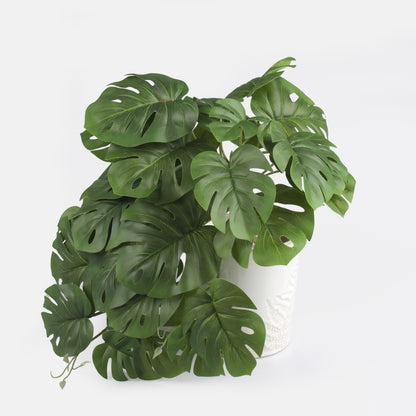 Roheline monstera kunstviinapuu 55 cm - Kunstlilled