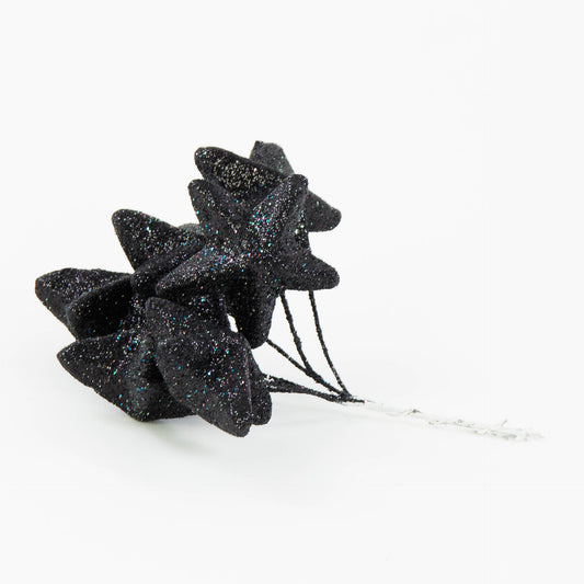 Musta kukkalanka, 4 cm