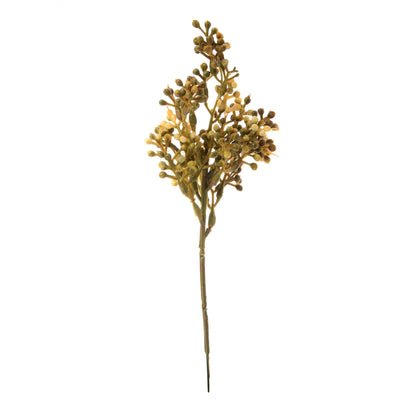Oliivinvihreä vihreä tekokasvi, 20 cm