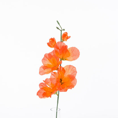 Oranssi gladiolus – tekokukka, 12 kpl