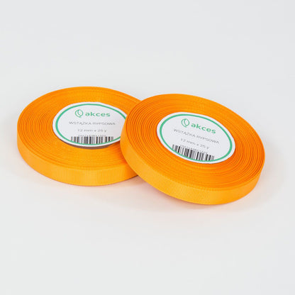 Oranssi koristenauha, 12 mm