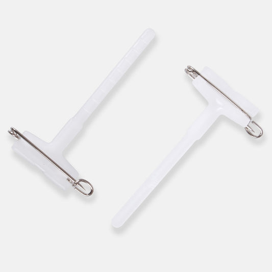 Prossiklamber valge 5 cm 5 tk - Kunstlilled