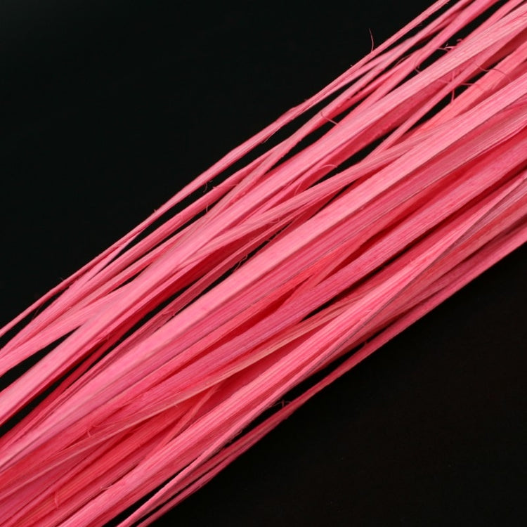 Roosa lapik rotangist lint 100 cm - Kunstlilled