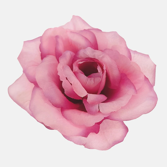 Kunstlillepea Prantsuse roos roosa-burgundia 13 cm - Kunstlilled