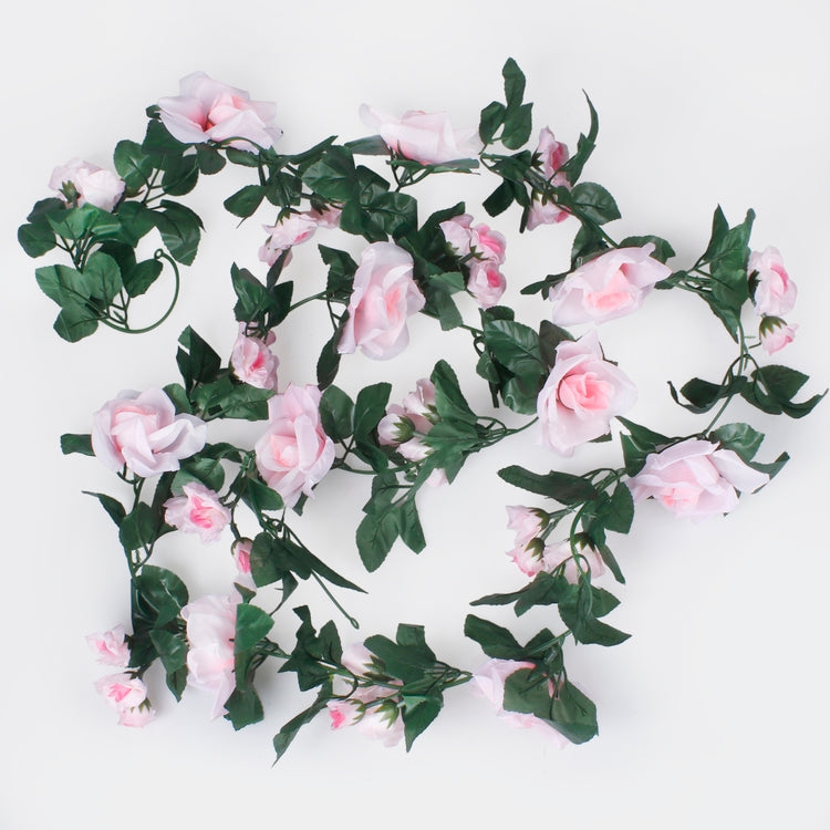 Pink Rose vine 220 cm - Kunstlilled
