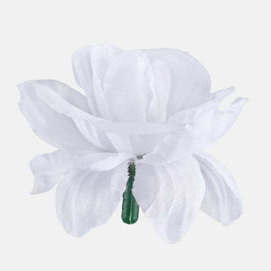 Valge miniroosi kunstlillepea Ø5 cm - Kunstlilled