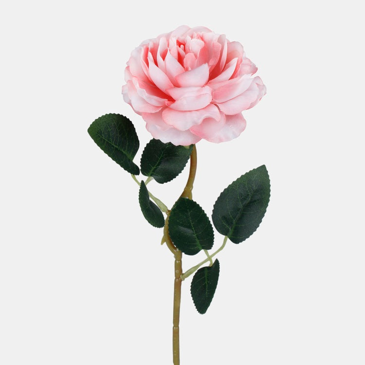 Roosa kunstroos 43 cm - Kunstlilled