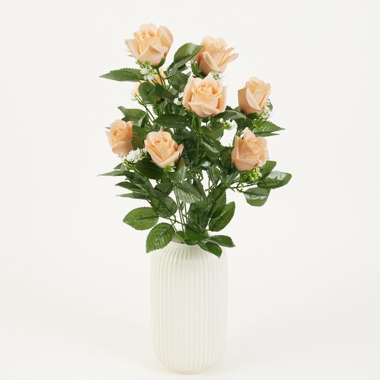 Virsikuroosi kimp 51 cm - Kunstlilled