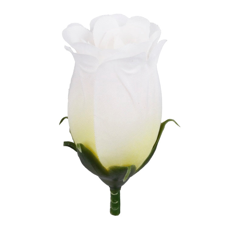 Rosebud kunstlillede kreemvärv 6 cm - Kunstlilled