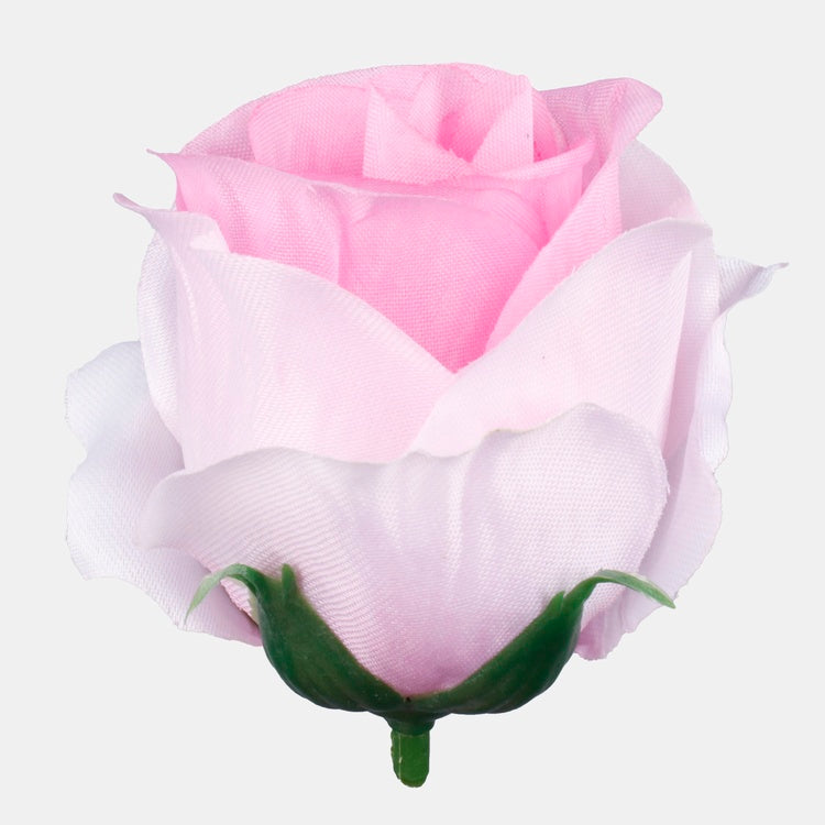 Roosa roosinupu kunstlillepea 6 cm - Kunstlilled