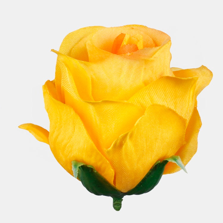 Oranž roosinupu kunstlillepea 6 cm - Kunstlilled