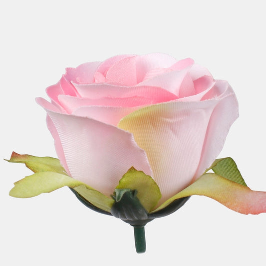 Roosa roosinupu kunstlillepea 6 cm - Kunstlilled
