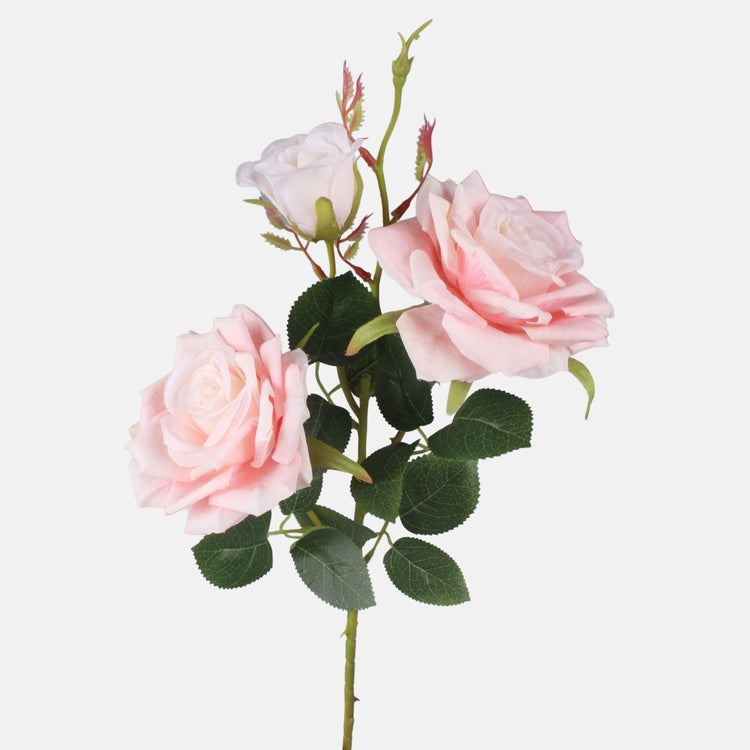 Roosa kunstroosioks 65 cm - Kunstlilled