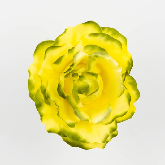 Kollase roosi kunstlillepea Ø20 cm - Kunstlilled