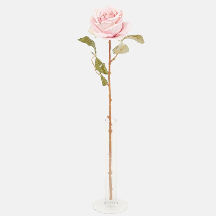 Roosa kunstroos 50 cm - Kunstlilled